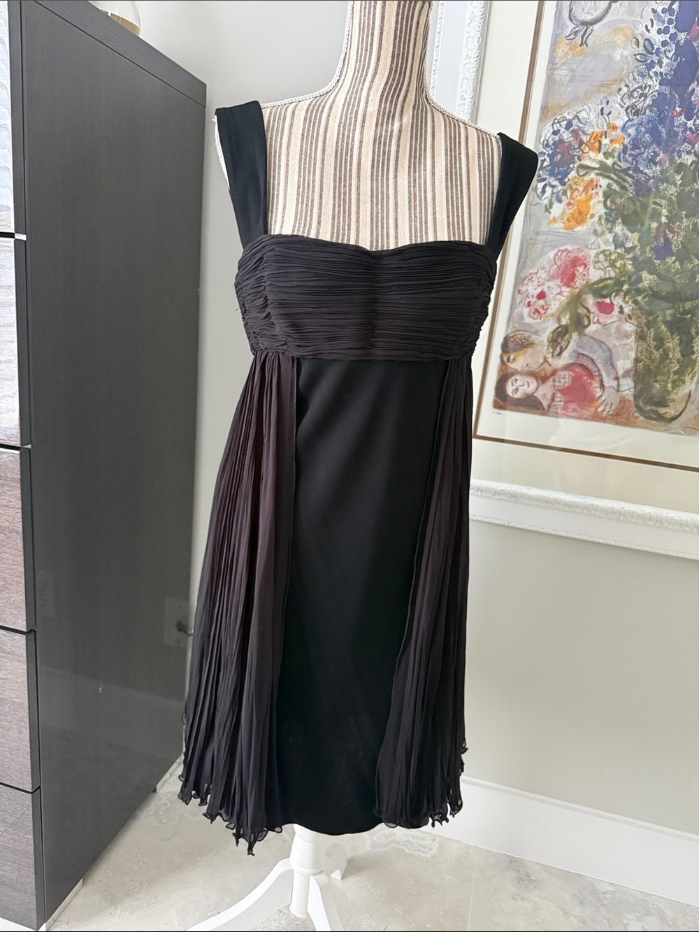 Black Versace dress
